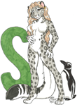S Is For Snow Leopard